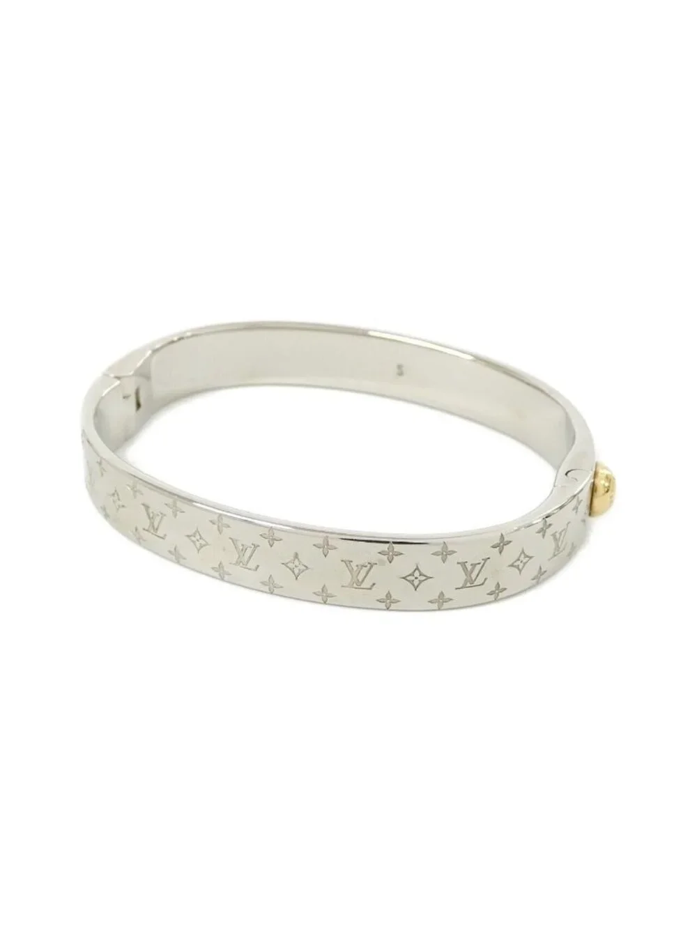 Louis Vuitton Calf Nanogram S Bracelet